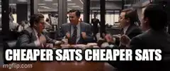 Cheaper Sats Cheaper Sats
