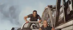 Car and men fall off bridge