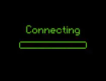 Connecting loading bar