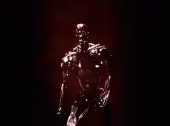 T-800 Terminator walking