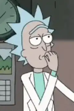 Rick Sanchez thinking