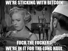 Woman Sticking With Bitcoin Long Haul