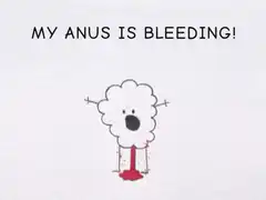 Bleeding cloud then dancing clouds
