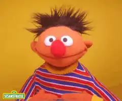 Bert Sesamstrasse thumbs up