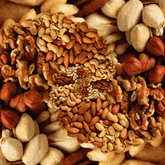 mixing nuts and seeds