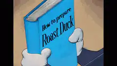 Tom reads Roast Duck cookbook