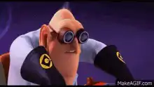 Dr. Doofenshmirtz on his scooter