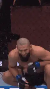 Khabib Nurmagomedov intense stare