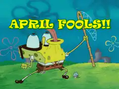 SpongeBob April Fools