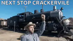 Next Stop Crackerville Train