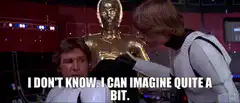 Han Solo Leia I Can Imagine Quite A Bit
