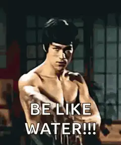 Bruce Lee Be Like Water