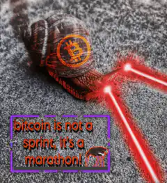 Bitcoin snail laser eyes