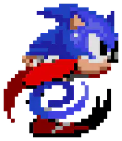 Sonic the Hedgehog pixel art