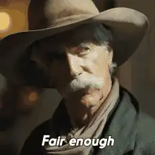 Old man says fair enough