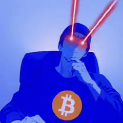 Bitcoin laser eyes