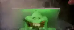 Green Slime Monster Eating