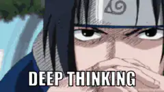 Naruto deep thinking meme