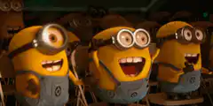 Minions laughing hysterically