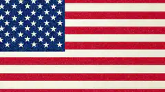 Glittering American Flag