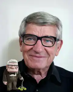 Carl Fredricksen real life comparison