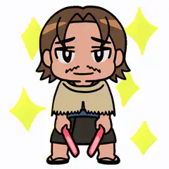 Chibi Naruto with nunchucks