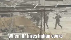 IDF soldier gets hit by fire
