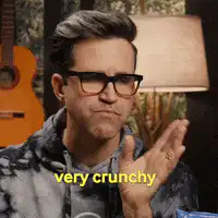 very crunchy