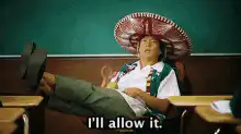 I'll allow it