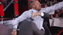 John Cena hugs fan in crowd