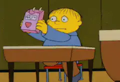 Ralph Wiggum Valentine Box