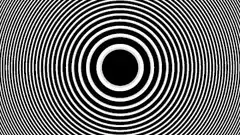 black and white hypnotic spiral