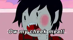 Jake the Dog Ow My Cheek Meat