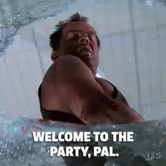 Welcome to the party, pal