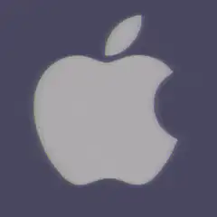 Apple logo color changing background