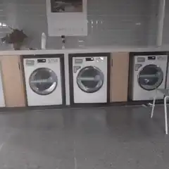 Washing machine tips over