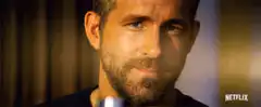 Ryan Reynolds nodding