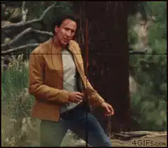 Nicolas Cage gets shot in the butt