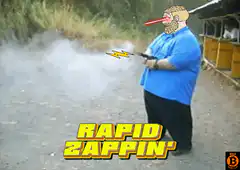 Rapid Zappin' Laser Eyes