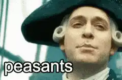 French aristocrat says peasants