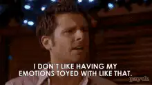 Shawn Spencer emotions toyed with