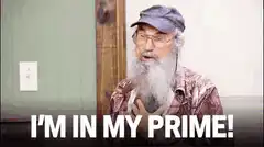 Old Man Yells 'I'm In My Prime'