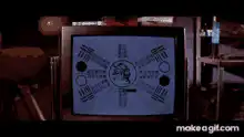 The Plague TV screen and room reaction