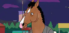 BoJack Horseman laughing