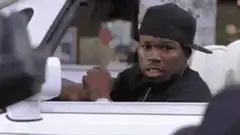 Jamie Foxx smiling then ducking