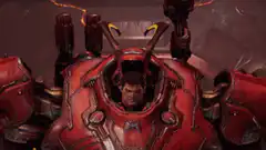Doom Slayer transforms into a demon