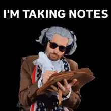 I'm taking notes Mozart