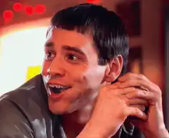 Jim Carrey excited smile