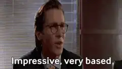 Bruce Wayne impressed very based
