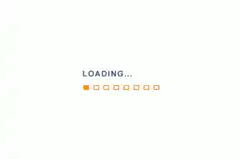 Loading progress bar animation